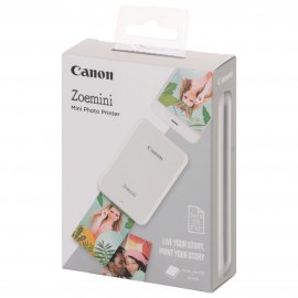 Компактный фотопринтер Canon Zoemini White & Silver (PV-123-WHS)