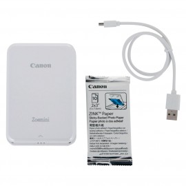 Компактный фотопринтер Canon Zoemini White & Silver (PV-123-WHS)