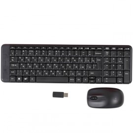 Комплект клавиатура+мышь Logitech Wireless Combo MK220