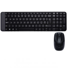 Комплект клавиатура+мышь Logitech Wireless Combo MK220 