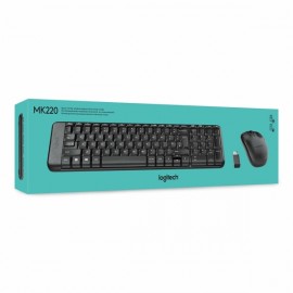 Комплект клавиатура+мышь Logitech Wireless Combo MK220