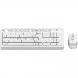 Комплект клавиатура+мышь A4Tech FStyler F1010 White/Grey