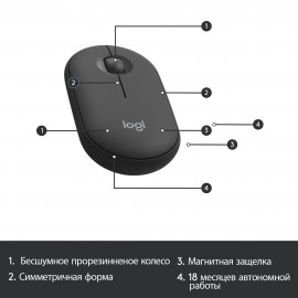 Комплект клавиатура+мышь Logitech MK470 (920-009206)