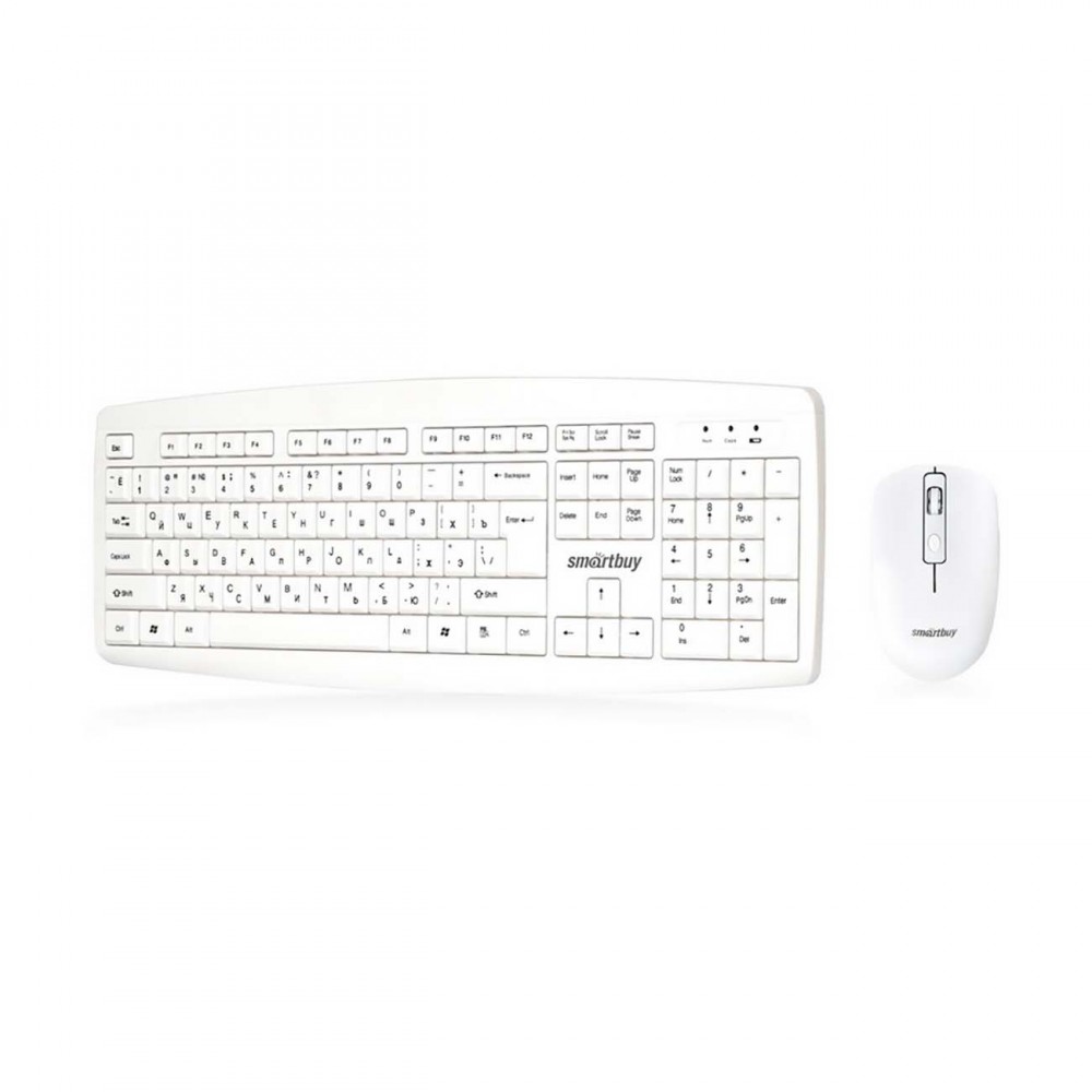 Комплект клавиатура+мышь Smartbuy ONE 212332AG White (SBC-212332AG-W)