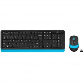 Комплект клавиатура+мышь A4Tech FStyler FG1010 Black/Blue 