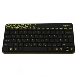 Комплект клавиатура+мышь Logitech MK240 Nano Black