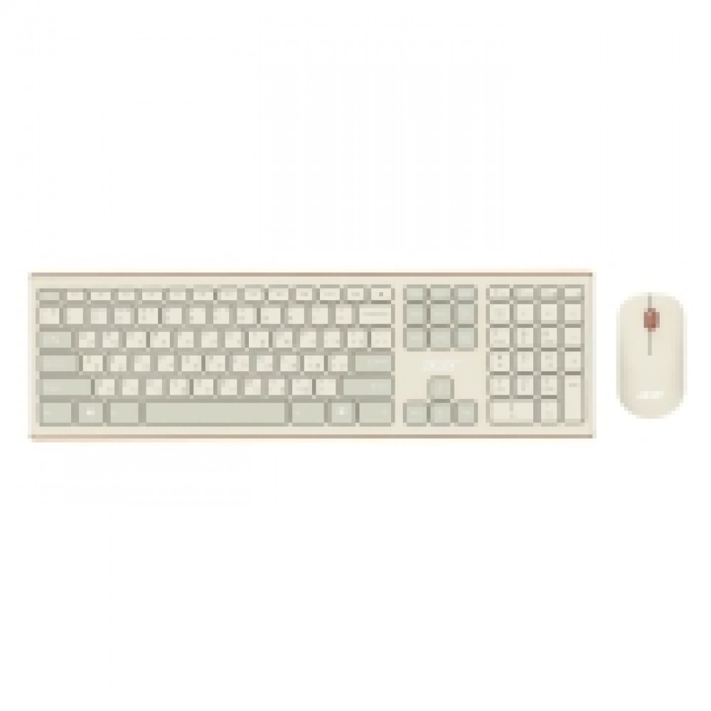 Комплект клавиатура+мышь Acer OCC200 Beige Brown