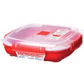 Контейнер для микроволновой печи Sistema Microwave Plate 880мл Red (1105)