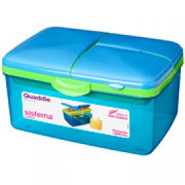 Контейнер для продуктов Sistema Lunch Quaddie 1.5л Blue (3970С6)