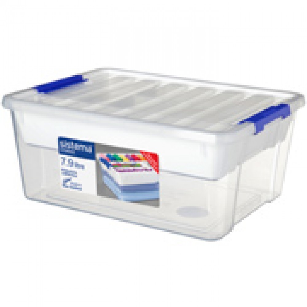 Контейнер для продуктов Sistema With Storage Tray 7.9л White (70078)