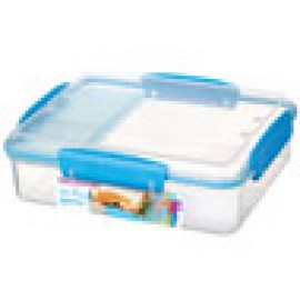 Контейнер для продуктов Sistema To-Go Snack Attack Duo 975мл Blue (21482)