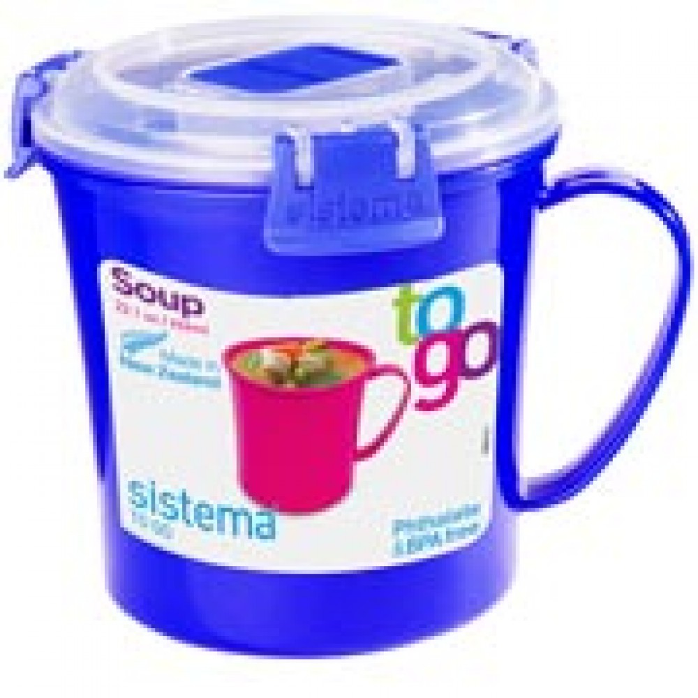 Контейнер для продуктов Sistema To-Go Soup Mug 656мл Blue (21107)