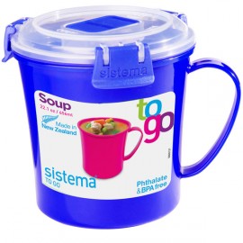 Контейнер для продуктов Sistema To-Go Soup Mug 656мл Blue (21107) 