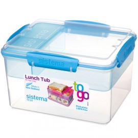 Контейнер для продуктов Sistema To-Go Lunch Tub 2.3л Blue (21665) 