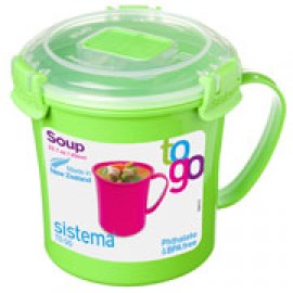 Контейнер для продуктов Sistema To-Go Soup Mug 656мл Green (21107)