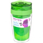 Контейнер для продуктов Sistema To-Go Twist 'n' Sip Tea 370мл Green (21476)