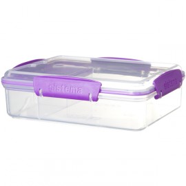 Контейнер для продуктов Sistema To-Go Snack Attack Duo 975мл Violet (21482)