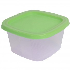 Контейнер для продуктов Welle 1,55 л, Transparent/Light Green (W-005) 