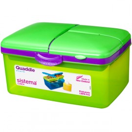Контейнер для продуктов Sistema Lunch Quaddie 1.5л Green (3970С6)