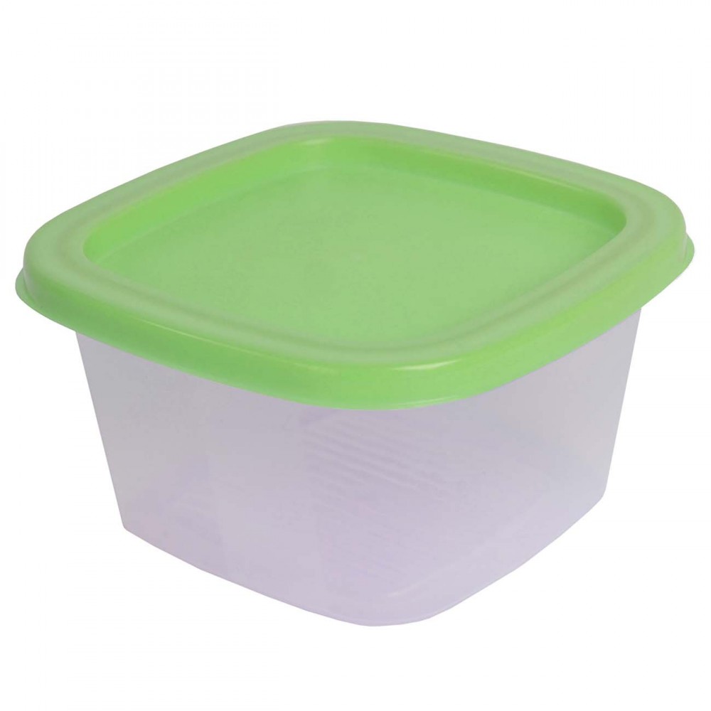 Контейнер для продуктов Welle 0,5 л, Transparent/Light Green (W-003)