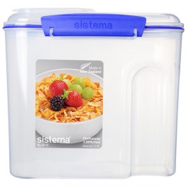 Контейнер для продуктов Sistema KLIP IT Cereal 2л Blue (1430)