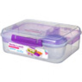 Контейнер для продуктов Sistema To-Go Bento Lunch 1.65л Violet (21690)