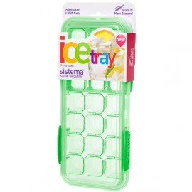 Контейнер для продуктов Sistema KLIP IT Ice Tray Accents Large Green (61448)