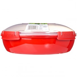 Контейнер для продуктов Sistema Microwave Dish 1.3л Red (1118)