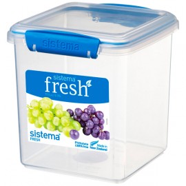 Контейнер для продуктов Sistema Square Fresh 2.35л Marine Blue (921334) 