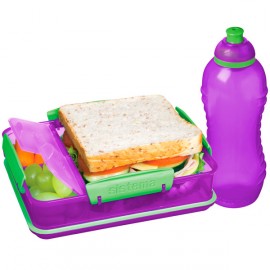 Контейнер для продуктов Sistema Lunch Pack 975мл Violet (41575)