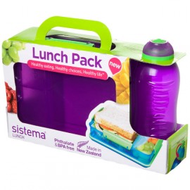 Контейнер для продуктов Sistema Lunch Pack 975мл Violet (41575)