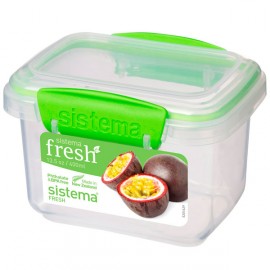 Контейнер для продуктов Sistema Rectangle Fresh 400мл Lime Green (951540) 