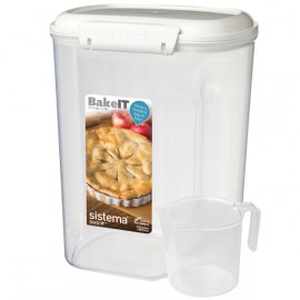 Контейнер для продуктов Sistema BAKE-IT With Cup 3,25л White (1250)