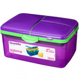 Контейнер для продуктов Sistema Lunch Quaddie 1.5л Violet (3970С6)