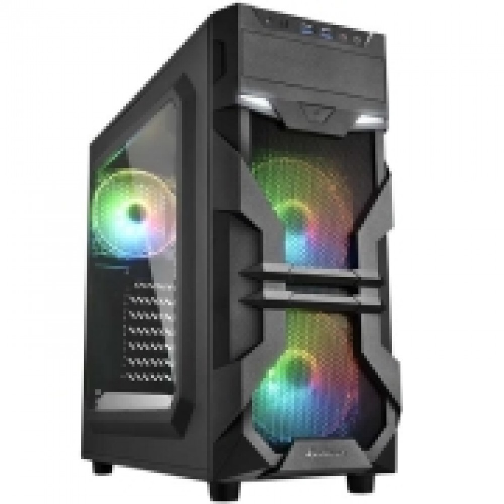 Корпус для компьютера Sharkoon VG7-W RGB led