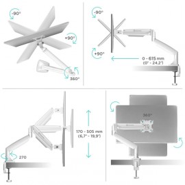 Кронштейн для монитора ONKRON G100W