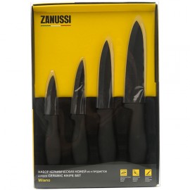 Нож Zanussi Pisa 4 предмета Black (ZNC32220DF)