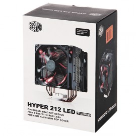 Кулер для процессора Cooler Master Hyper 212 LED Turbo BlackCover (RR-212TK-16PR-R1)