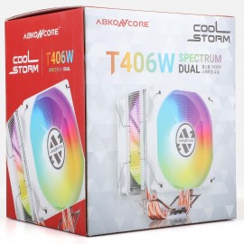 Кулер для процессора Abkoncore T406W Spectrum Dual (ABT406W)