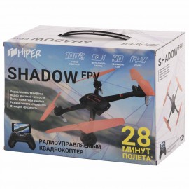 Радиоуправляемый квадрокоптер HIPER HQC-0001 Shadow (FPV 1Mpix WiFi)