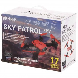 Радиоуправляемый квадрокоптер HIPER HQC-0030 Sky Patrol (FPV 0.3Mpix WiFi)