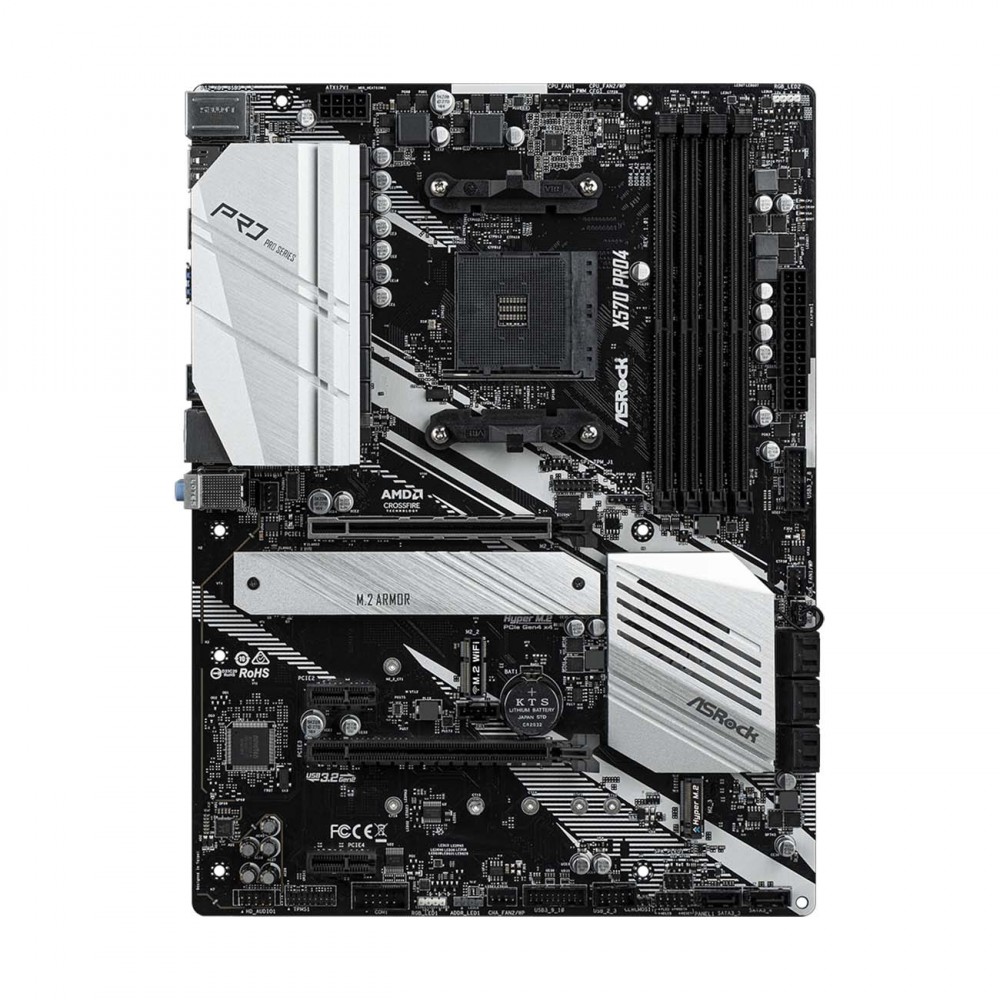 Материнская плата ASRock X570 PRO4