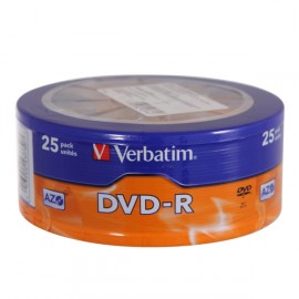 DVD-R диск Verbatim 16xShr.25шт.(43730)