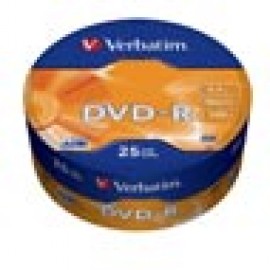 DVD-R диск Verbatim 16xShr.25шт.(43730)