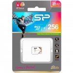 Карта памяти SD Micro Silicon Power 256GB Elite (SP256GBSTXBU1V21)