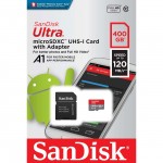 Карта памяти MicroSD SanDisk Ultra 400GB UHS-I + адаптер (SDSQUA4-400G-GN6MA)