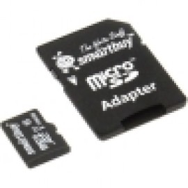 Карта памяти MicroSD Smartbuy 128GB Class 10 UHS-1 SD-адапт. (SB128GBSDCL10-01)