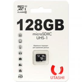 Карта памяти MicroSD Utashi 128GB Class10 UHS-1