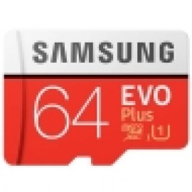 Карта памяти MicroSD Samsung 64GB EVO plus (MB-MC64HARU)