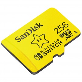 Карта памяти MicroSD SanDisk 256GB for Nintendo Switch (SDSQXAO-256G-GNCZN)